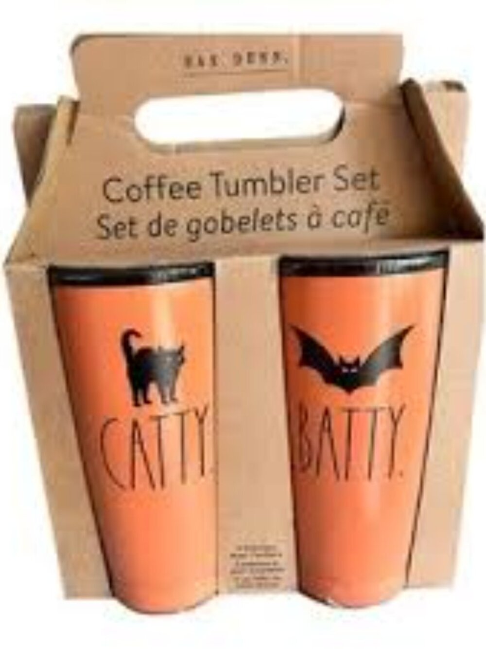 NWT Rae Dunn Halloween Coffee Tumblers
